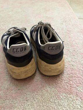 Golden goose Navy & grey Athletic Sneakers